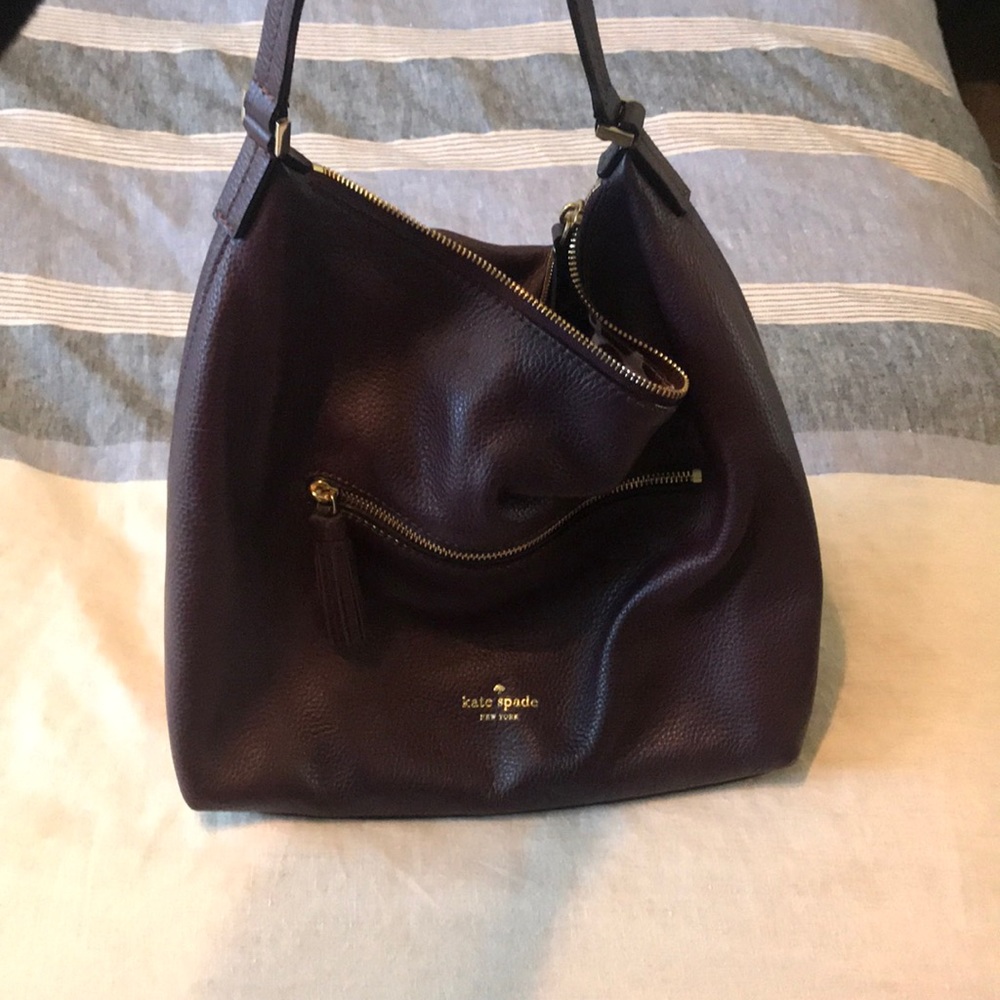 Kate spade new York plum handbag
